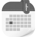 calovo Icon schwarz / weiss in 128x128px